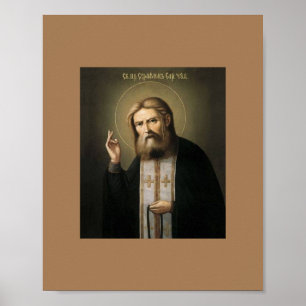 Póster Seraphim de Sarov