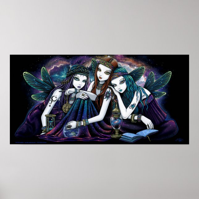 Póster Seraphina Celestial Angels Nebula Fairy Poster (Frente)