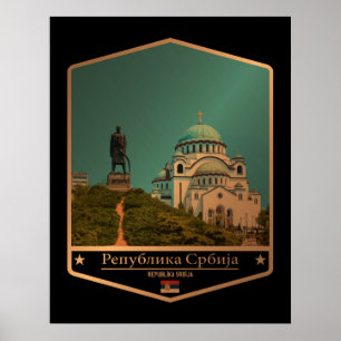 Póster Serbia