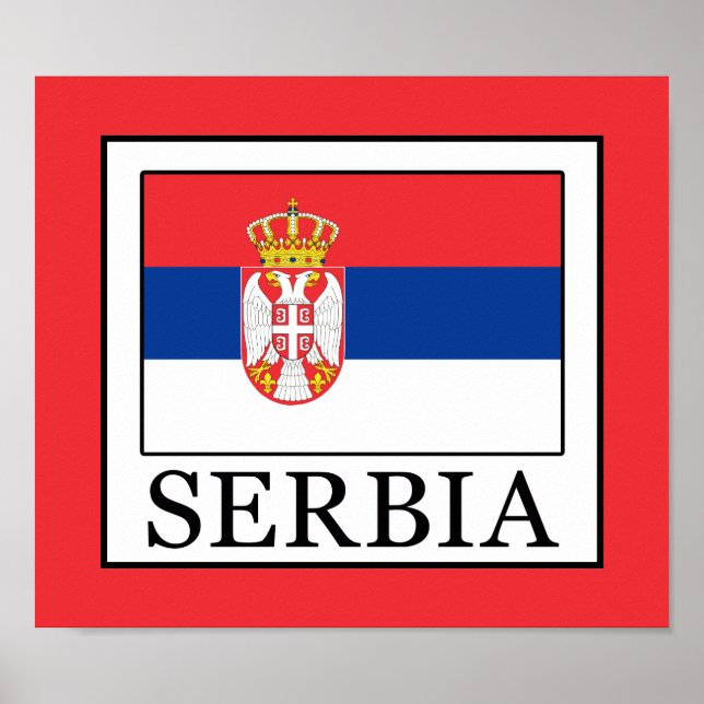 Póster Serbia (Frente)