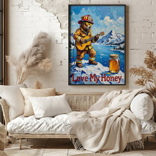 Póster Serenade de pico: el himno alpino del oso