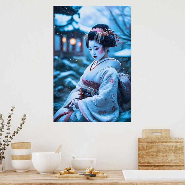 Póster Serenata en la Nieve (Cocina)