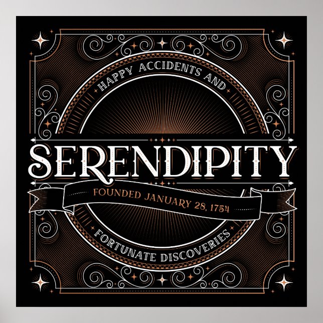 Póster Serendipity Square Poster (24x24) (Frente)