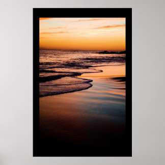 Póster Serene Beach Sunset