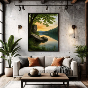 Póster Serene Horizon