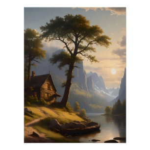 Póster Serene Refuge