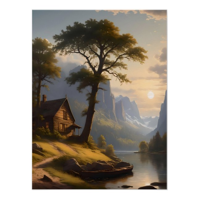 Póster Serene Refuge (Anverso)