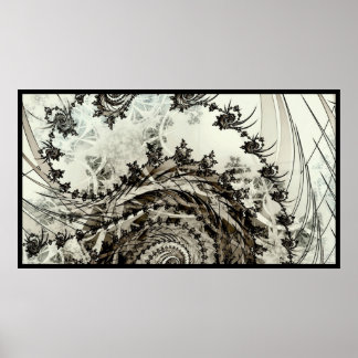 Póster Serene Spirals
