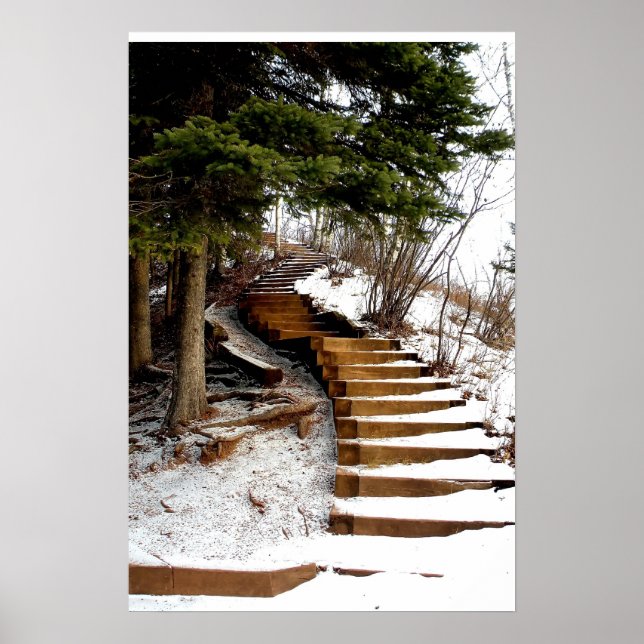 Póster Serene Stairway (Frente)