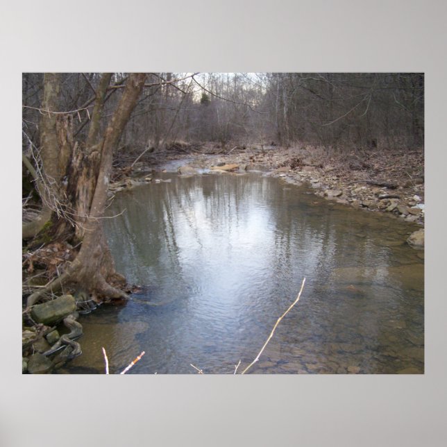 Póster Serene Stream (Frente)