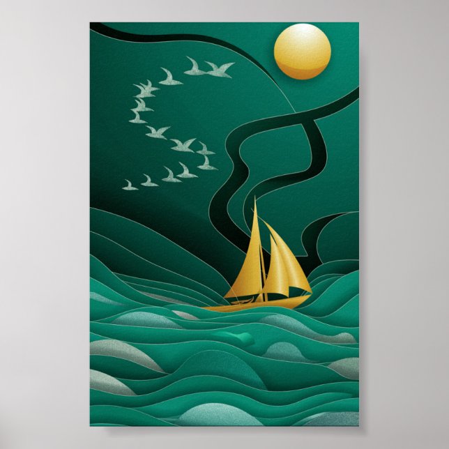 Póster Serene Voyage (Frente)