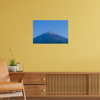 Póster Serenidad al atardecer: Monte Fuji