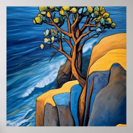 Póster Serenidad Barrada de Viento