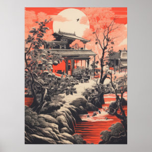 Póster Serenidad criminal: Casa tradicional china