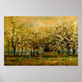 Póster Serenidad de Primavera: La luz del sol levanta sua