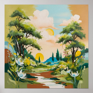 Póster Serenidad Dreamscape