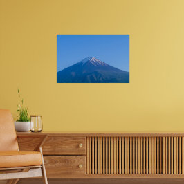 Póster Serenidad en el atardecer: Monte Fuji