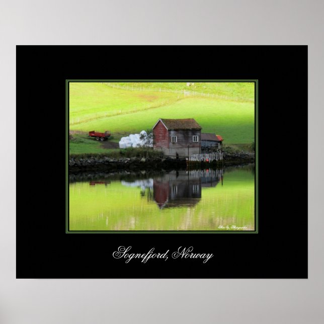 Póster Serenidad en Noruega (Frente)