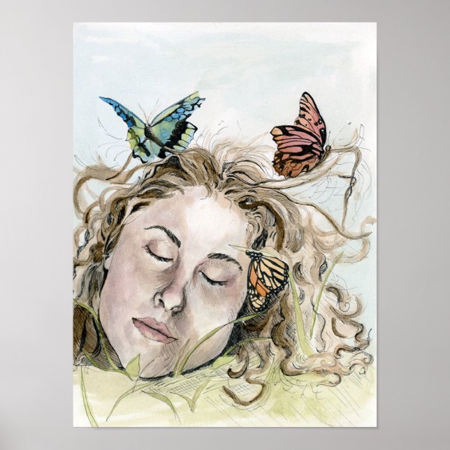 Póster Serenidad, Imprimir (Frente)