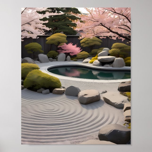 Póster Serenidad Zen (Frente)