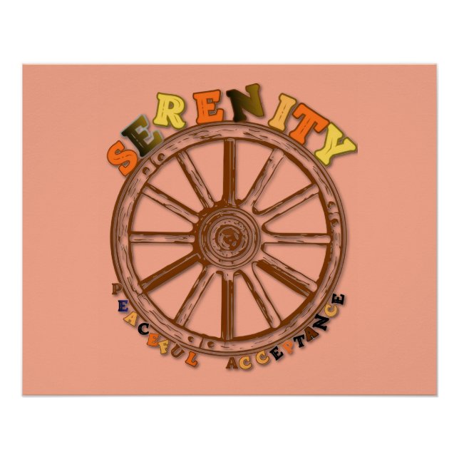 Póster Serenity (Anverso)