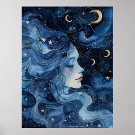 Póster Serenity in Starlight