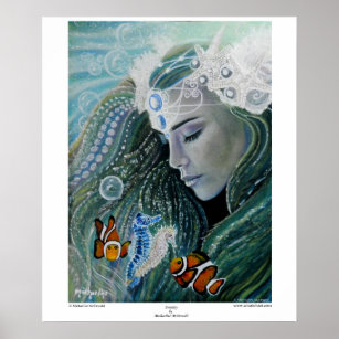 Póster Serenity Mermaid Poster