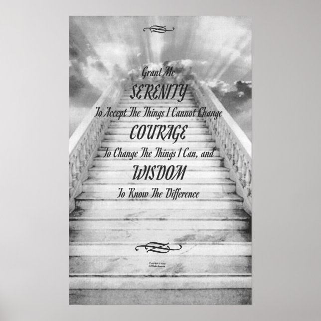 Póster SERENITY on the Stairway To Heaven (Frente)