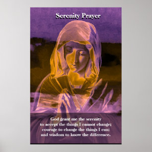 Póster Serenity Prayer