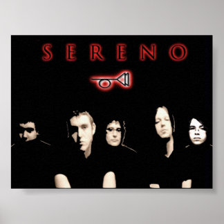 Póster Sereno Band Poster