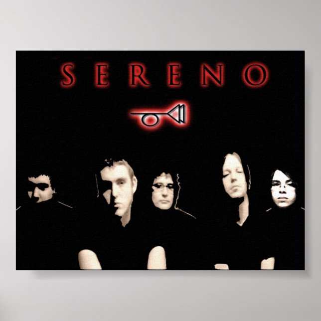 Póster Sereno Band Poster (Frente)