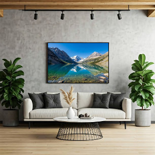 Póster Sereno Lago Montañoso Alpino