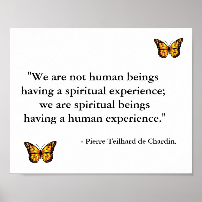 Póster Seres espirituales (Frente)