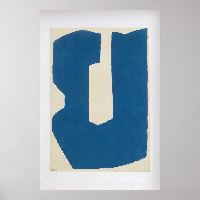 Póster Serge Poliakoff Composition Abstraite 1965 (Frente)