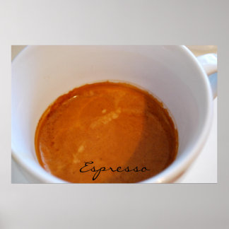 Póster Serie Cafe - Poster Espresso
