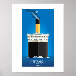 Póster SERIE CLASSIC LINER - RMS Titanic