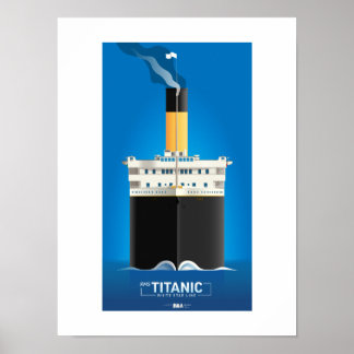 Póster SERIE CLASSIC LINER - RMS Titanic