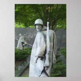 Póster Serie conmemorativa de veteranos de guerra coreano