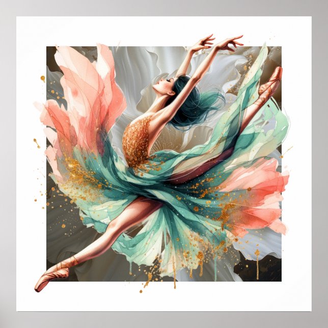 Póster Serie de Bailarina (Frente)