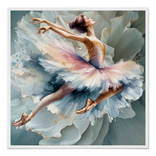 Póster Serie de Bailarina (Anverso)