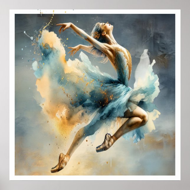 Póster Serie de Bailarina (Frente)