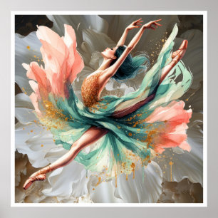 Póster Serie de Bailarina