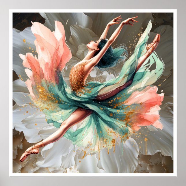 Póster Serie de Bailarina (Frente)