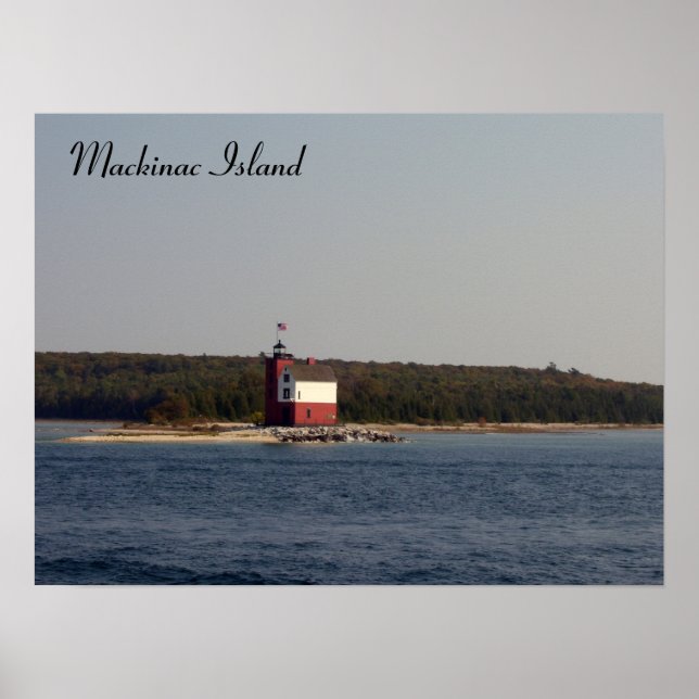 Póster Serie de Isla Mackinac (Frente)