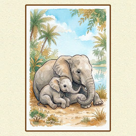 Póster Serie de Pósteres para Dormitorio de Niños (Bajo P
