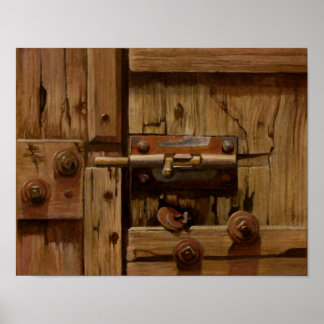 Póster Serie de puertas