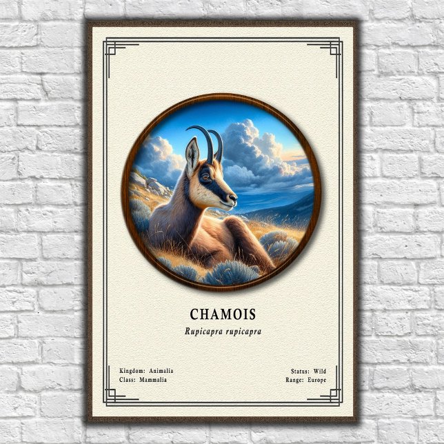 Póster Serie de Zoología de la Gamuza (Subido por el creador)
