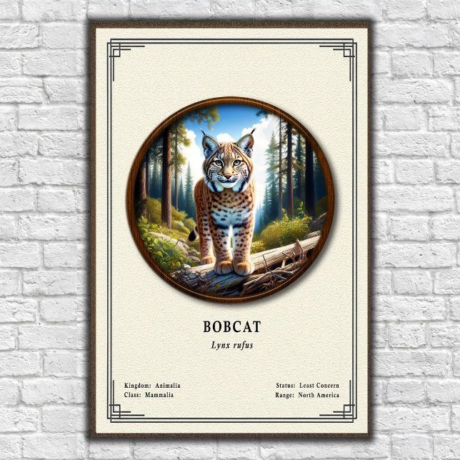 Póster Serie de Zoología del Gato Montés (Subido por el creador)