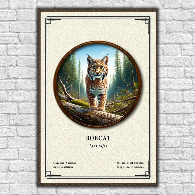 Póster Serie de Zoología del Gato Montés (Subido por el creador)