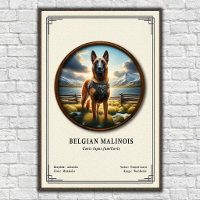 Serie de Zoología del Malinois Belga